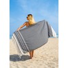 DEMMEX Certified 100% Organic Turkish Cotton Beach and Bath Towel