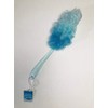 April Bath & Shower Brush with Handle Nylon Mesh Sponge