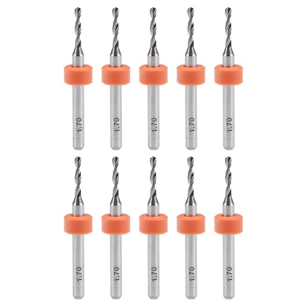 sourcing map PCB Drill Bits 1.7 mm Carbide Turning Tool