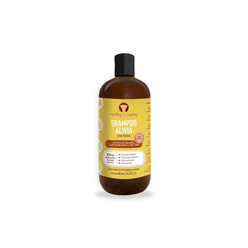 ssd trading llc Petting is Caring Shampoo Natural para Perro