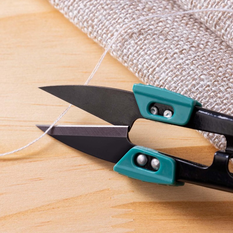 Pack of 6 Thread Scissors Sharp Thread Separator Scissors Wide