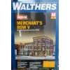 Walthers Cornerstone HO #4041 Merchant's Row V -- Kit -