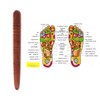 나무 지압봉 다이얼 스틱 마사지 경락펜 발바닥 도구 Wooden Acupressure