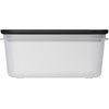 THERMOS My Food Container Square Type 600ml Black KC-SA600 BK