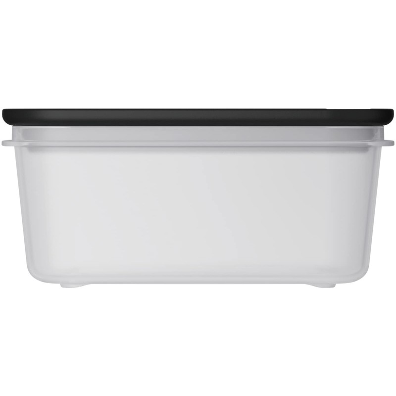THERMOS My Food Container Square Type 600ml Black KC-SA600 BK