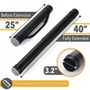 Mr. Pen- Poster Storage Tube with Strap, 25"-40" Extendable for