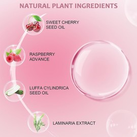 UKKQES Hydrating Lip Glow Oil, Plumping Lip Gloss, No-Sticky Transparent Moisturizing Lip Balm, Natural Lip Plumper Gloss Make Lips Fuller and Moisturizing 04