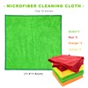 ZNDAW 12PCS Microfiber Cleaning Cloths, 12"×12" Soft Absorbent Streak-Free Car