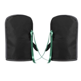 Universal Motorcycle Gloves Winter Motorbike Handlebar Muffs Waterproof Snowmobile Hand Muffs Scooter Handlebar Cycling Thermal Thick Gauntlets 1 Pair