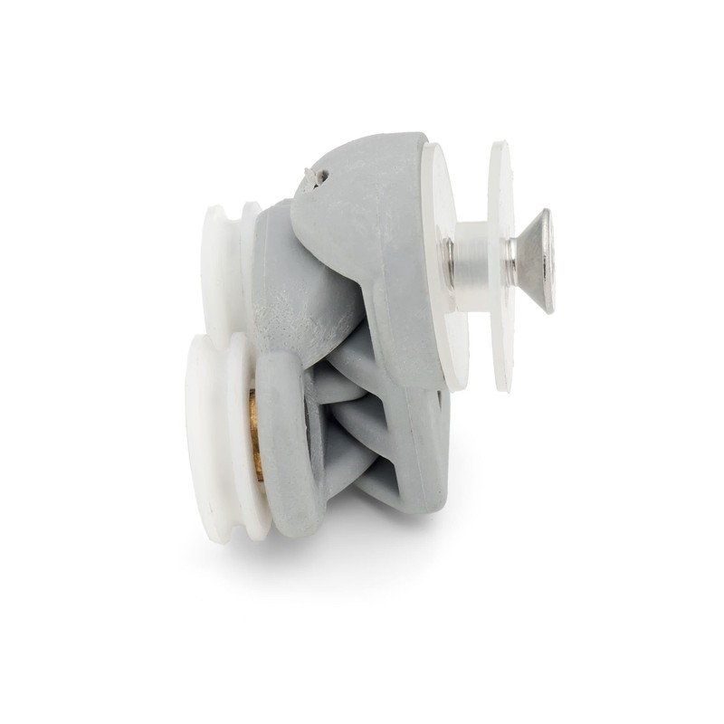 2 x Twin Spare Shower Door Rollers/Runners/Wheels 19mm grooved Wheel