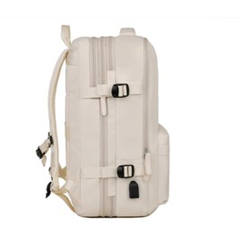 Stay-Clean Travel Backpack Duffel Bag, Waterproof with Zipper Closure, for Camping, Hiking, Biking, Running, Yoga, Beach