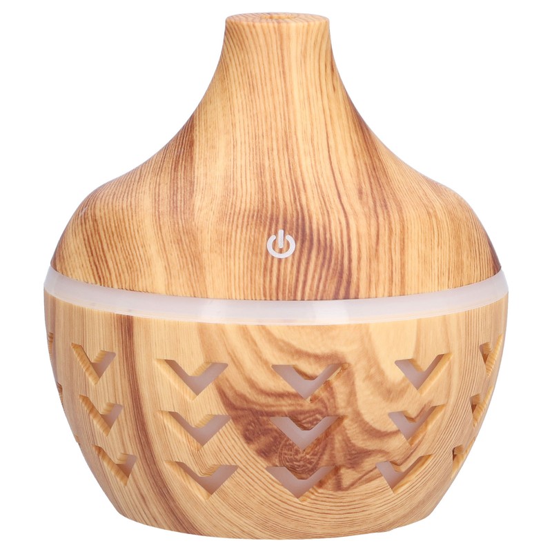 300ml Wood Grain Aroma Diffuser USB Air Purification Aromatherapy Humidifier