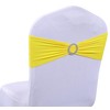 MDS Pack of 50 Spandex Chair Sashes Bow Premium Stretch