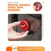 Savadicar Red Antenna Base Trim Cover for Jeep Wrangler JK