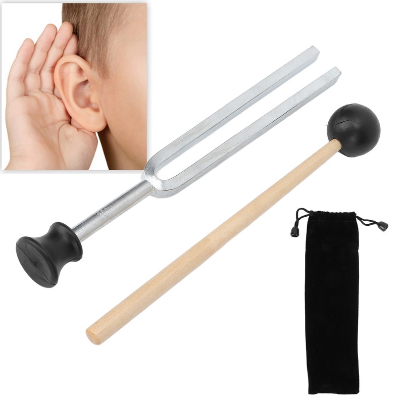 Tuning Fork Virbration Experimental Instrument Musical 256Hz Stainless Steel Resonant