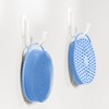 Metene Silicone Body Scrubber, Exfoliating Body Scrubber for Use in