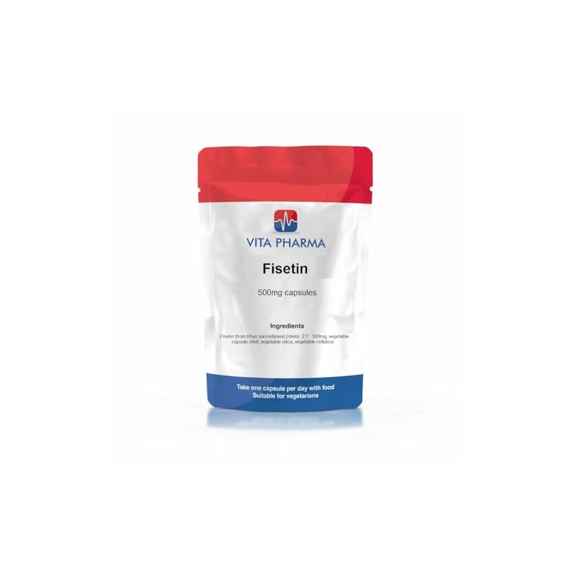 VITA PHARMA Fisetin 500mg 60 Capsules