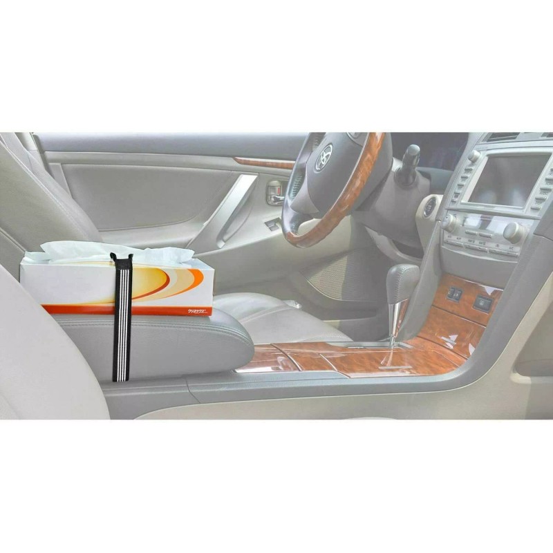 MILMA Auto Accessories Car Tissue Box Belt Holder Paper Towel