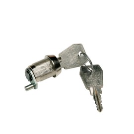 AUTO-STYLE AB SLOT2 Lock with 2 keys for FL/Spazio/Pre/Easy roof boxes, Chrome