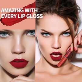 Labial Mate 6 Piezas Pintalabios Lápiz Labial Pinta Labios Juego de Maquillaje Larga Duración Hidratante Impermeable Barras de labios líquidas-Brillo de Labios para Mujeres Novia Niña (A) Larga Duración, Hidratante, Impermeable, Barras de Labios Líquidas,