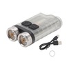 V3 Mini Keychain Flashlight USB Rechargeable Small Flashlight Outdoor Waterproof