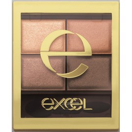 excel Skinny Rich Eye Shadow SR03 Royal Brown, Single Item, 0.2 oz (4.3 g), 1 Piece