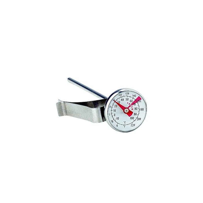 Cuisena Milk Jug Thermometer, Silver 98576