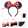 Mouse Ears Bow Headbands for Kids Girls Women