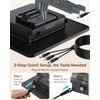Trail Camera Solar Panel, KJK 6W Solar Battery Charger 12V/1.5A