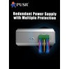 PUSR 8 Ports with 10/100/1000Mbps Gigabit Industrial Ethernet Switch -40°C~85°C
