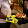 GOSJINNK 2 Pcs Funny Skeleton Oven Mitts I'll Feed All