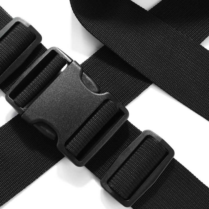CooBigo 2" Buckles Straps Set:6 Pack Quick Release Buckles+10 Yard