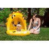 Poolmaster - Piscina Inflable para niños con sombrilla, león bebé