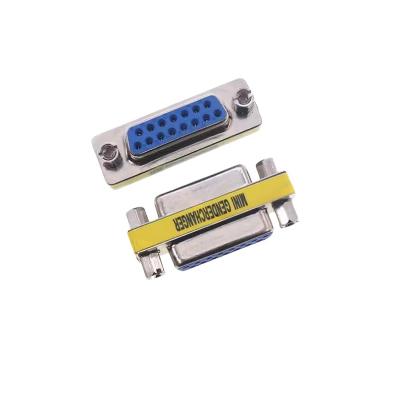 LuoQiuFa 2 Pack Rs232 Serial Cable 15 Pin DB15 Female