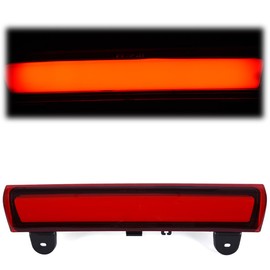PIT66 LED Bar 3rd Brake Lights Compatible with 00-06 Chevy Suburban Tahoe/00-06 GMC Yukon XL Denali (EXCEPT BARN DOOR) White housing Red Lens