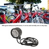 Electric Bike Headlight Waterproof 12‑72V Cycling Horn Front Light with