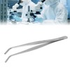 Laboratory Tweezer High Accuracy 304 Stainless Steel Serrated Edge 20cm