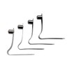 4pcs 8mm Stainless Steel Kayak Paddle Tent Pole Spring Snap