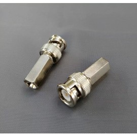 DLS (1 PC) BNC Twist On Male RG59 RG62 Connectors - USA Seller