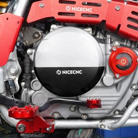 NICECNC Motorcycle Clutch Guard Aluminum Compatible with Honda XR650L 1993 1994 1995 1996 1997 1998 1999 2000 2001 2002 2003 2004 2005 2006-2024