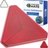 Pendant Reflector Triangles, Pack of 2, in Red, for Gluing,