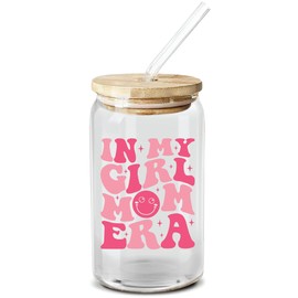 NewEleven Gifts For Girl Mom - Gift For A Mom Of Girls, Pregnant Moms, Expecting Moms, Mama, Mother To Be, Mommy To Be, First Time Mommy - 16 Oz Coffee Glass