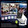 Mini Projector with WiFi and Bluetooth, Native 1080P, 180° Rotation