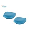 Dentojoy Dental Orthodontic Retainer/Aligner Case/Box/Mouth Guard and Denture Storage in