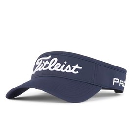 Titleist Men's Standard Tour Performance Visor, Navy/White