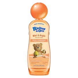 Ricitos de Oro Shampoo, Miel, color naranja, 250 ml