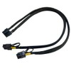 ZAHARA 10pin to 8+8p Power Adapter PCIE Cable Replacement for