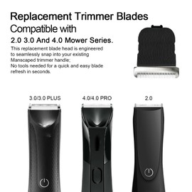 Replacement Blades Compatible with Manscapeds 2.0 3.0 4.0 Series