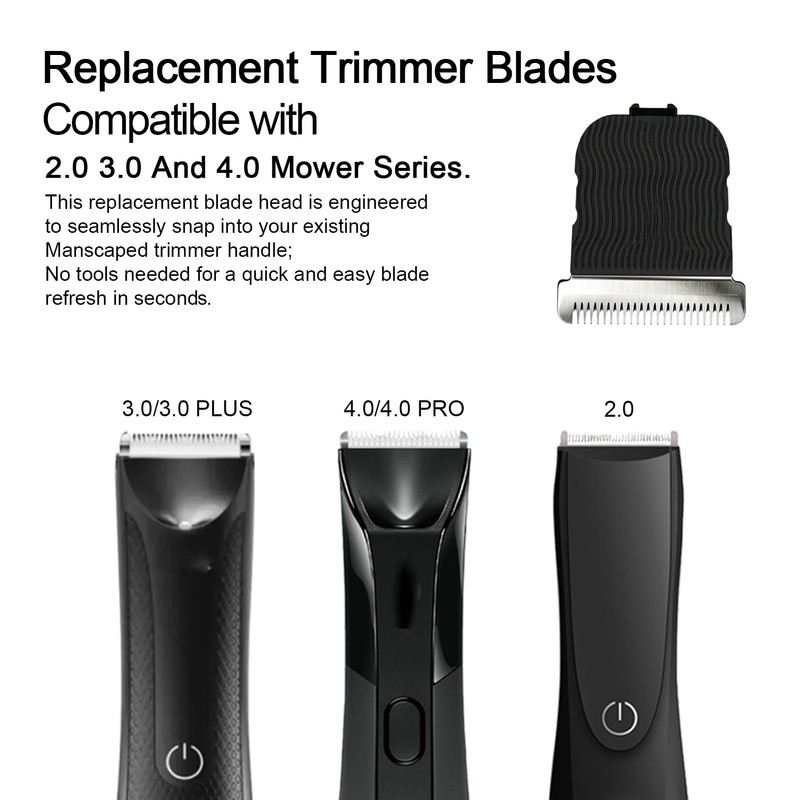 Replacement Blades Compatible with Manscapeds 2.0 3.0 4.0 Series