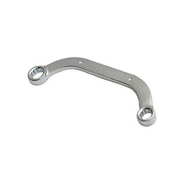 SENRISE Obstruction Spanner 1PCS 8-22mm Half Moon C-Type Ring Spanner Double End Metric Torx Spanner for Professional and DIY Use (17 x 19mm)